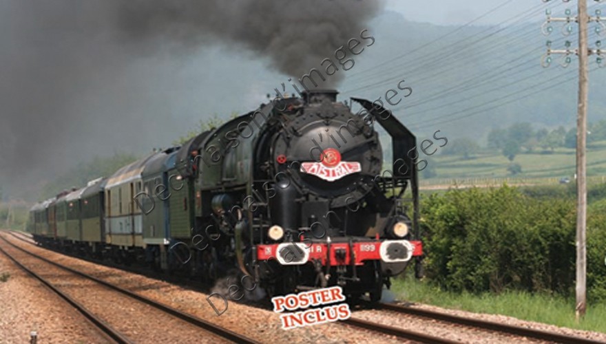 LA LOCOMOTIVE A VAPEUR R1199